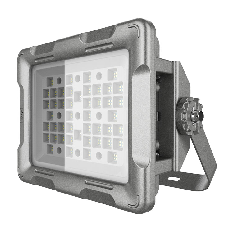 Взрывозащищенный вибростойкий LED прожектор LXBF-8260-100W